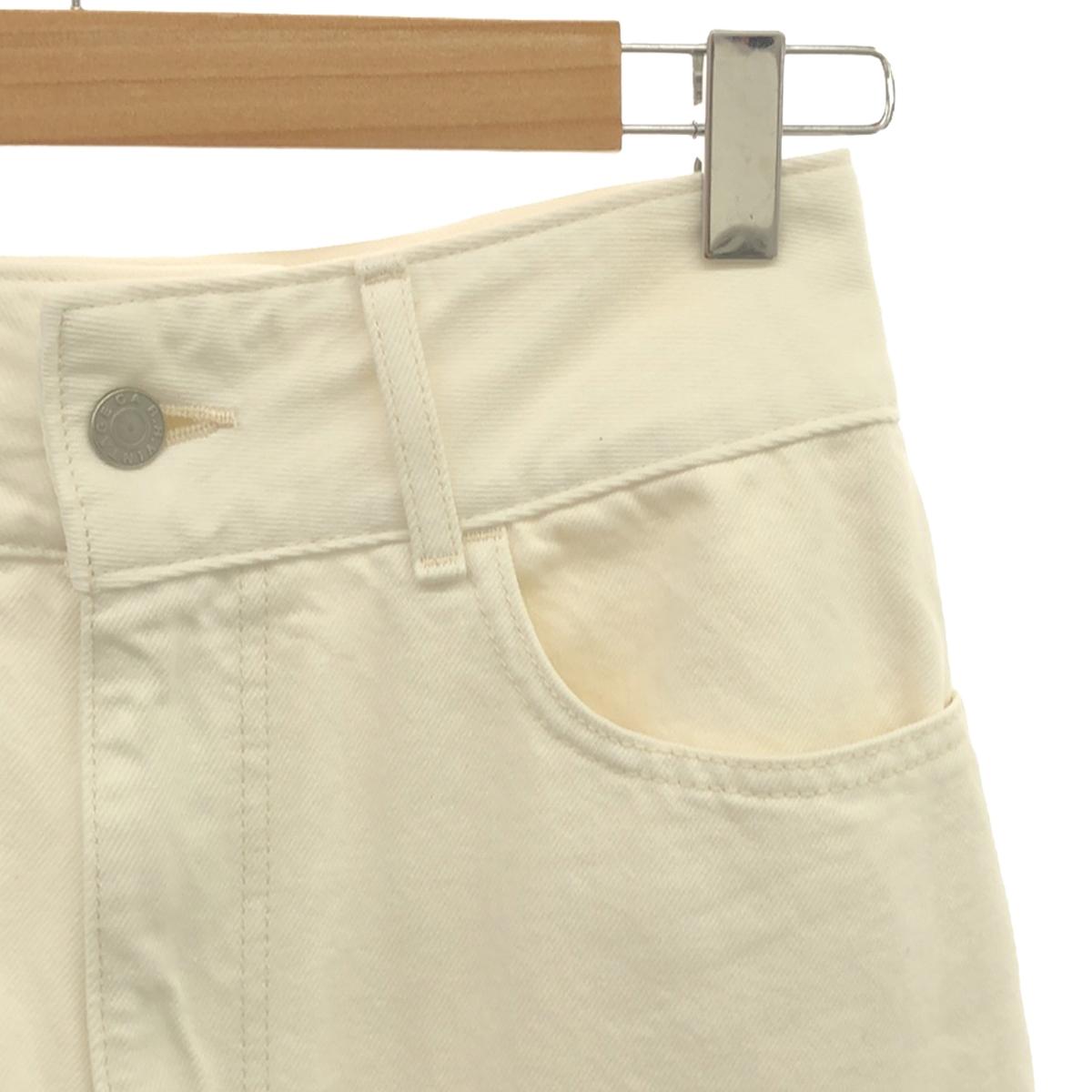 【美品】 R.H.VINTAGE / ロンハーマンヴィンテージ | 2023SS | Scallop Denim スカラップ デニムパンツ | S | ホワイト | レディース