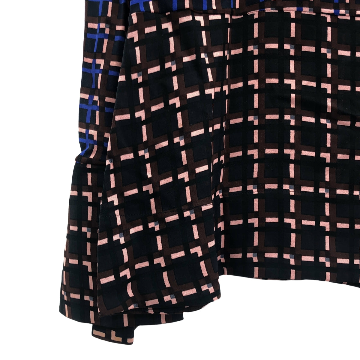 MARNI / マルニ | チェック 総柄 プルオーバーシャツ | 42 | レディース