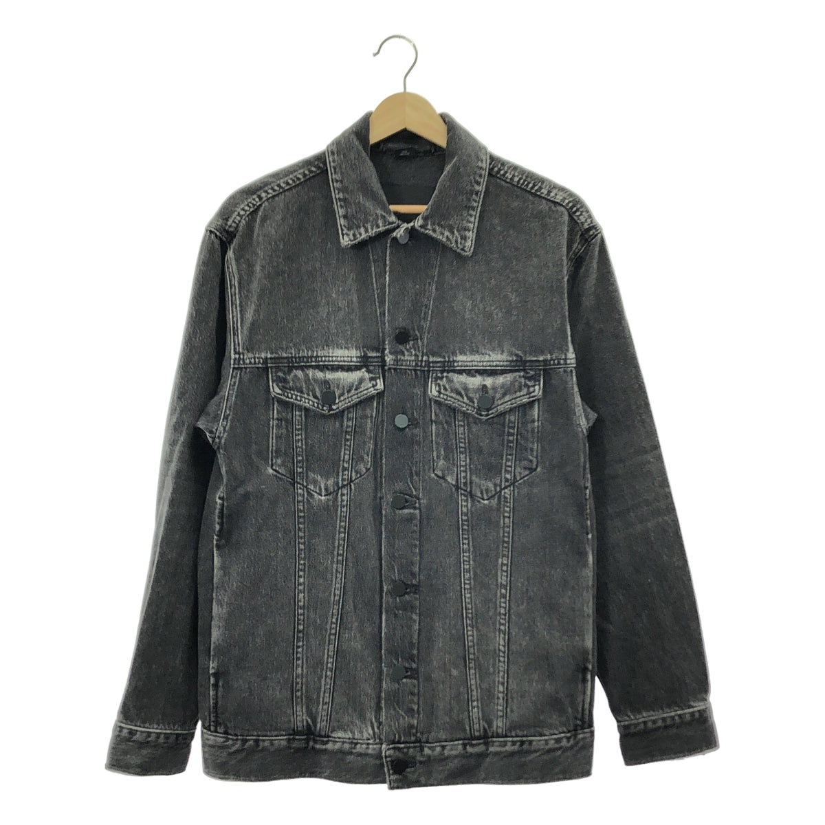 ALEXANDER WANG / 알렉산더 원 | DAZE Oversized Denim Jacket 오버사이즈 데님 재킷 | XS |