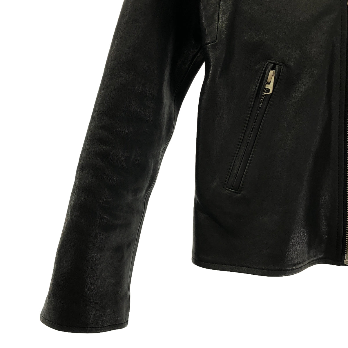 【美品】 beautiful people / ビューティフルピープル | STUDIOUS 別注 vintage leather riders jacket レザー ライダース ジャケット | 130 | ブラック | レディース
