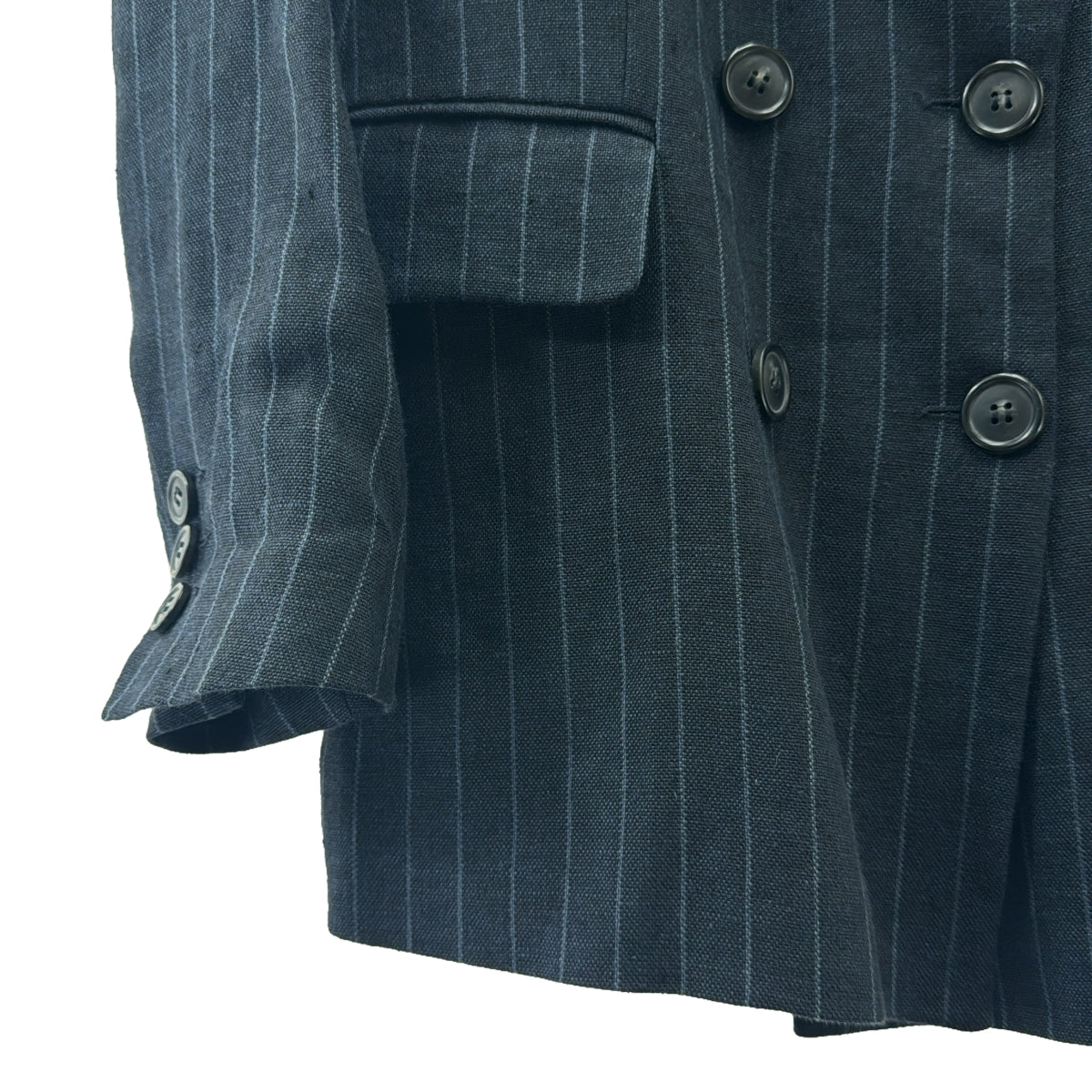 ISABEL MARANT ETOILE / イザベルマランエトワール | ストライプ ジャケット パンツ セットアップ | 36 | ネイビー | レディース