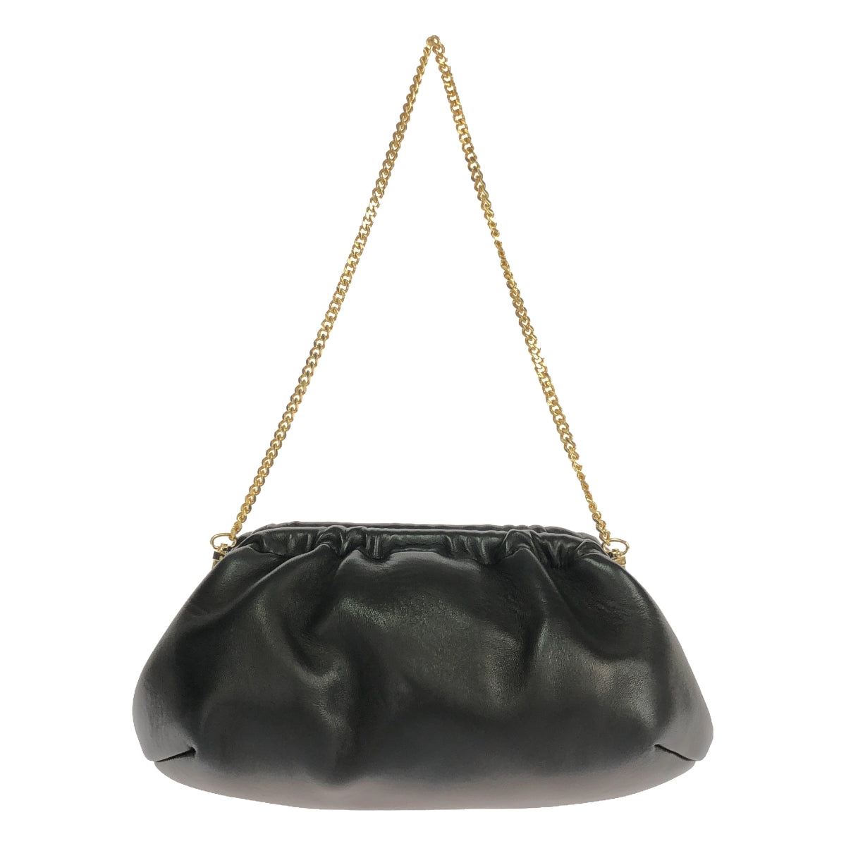 L'Appartement / 아파르트몬 | 【BRENTELLA / 브렌텔라】Clutch Bag with Chain / 램 가죽 체인 숄더백 |