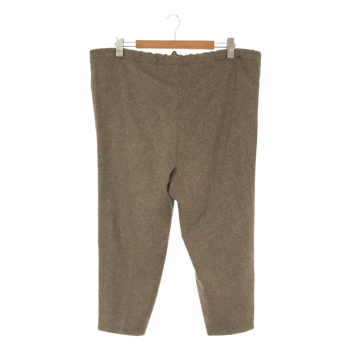 【신품】 ISABELLA STEFANELLI / 이사벨라 스테파넬리 | Oliver Moon Tweed 바지 | L | 브라운