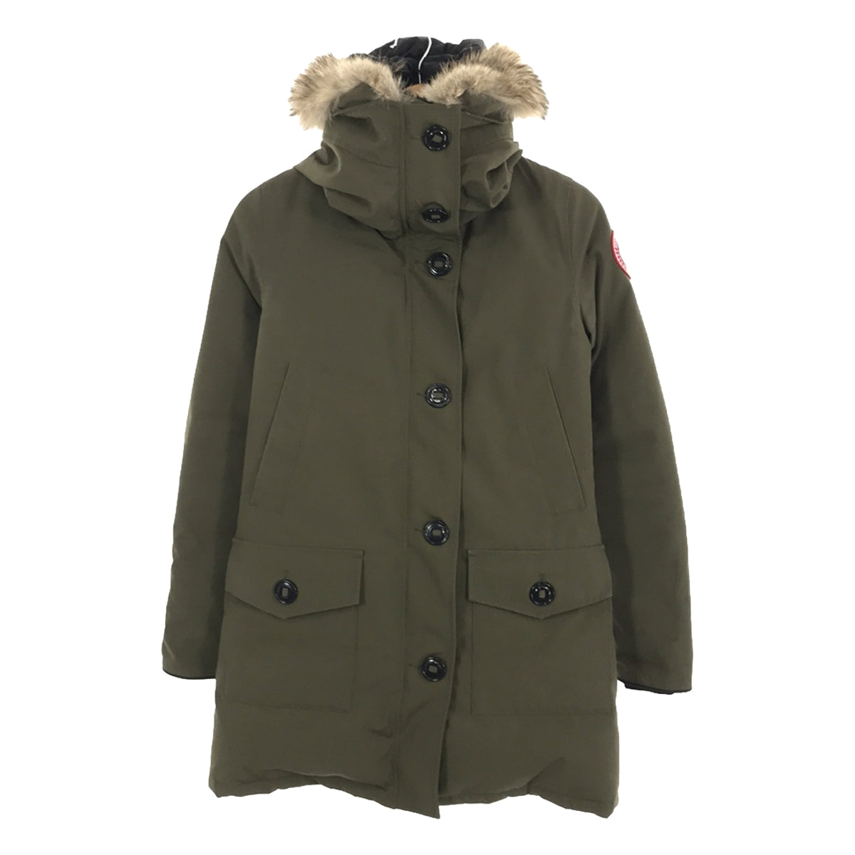 CANADA GOOSE / カナダグース | BRONTE PARKA ブロンテ パーカー ファー付き ダウンコート | S | ミリタリ – KLD