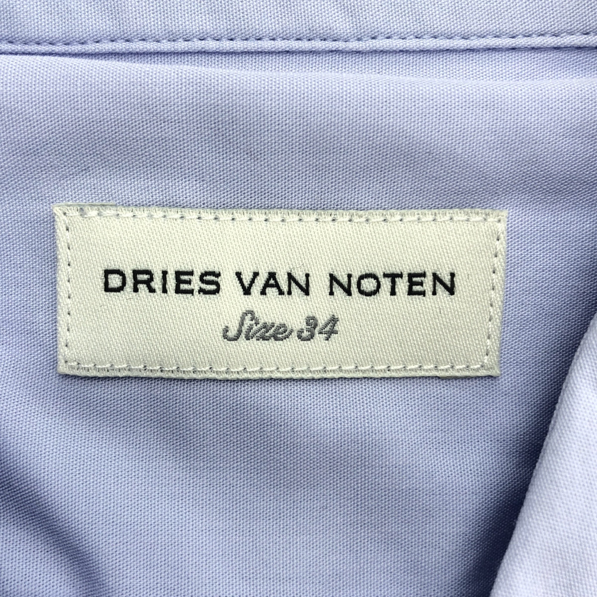 DRIES VAN NOTEN / ドリスヴァンノッテン | コットン スタンダードシャツ | 34 | レディース