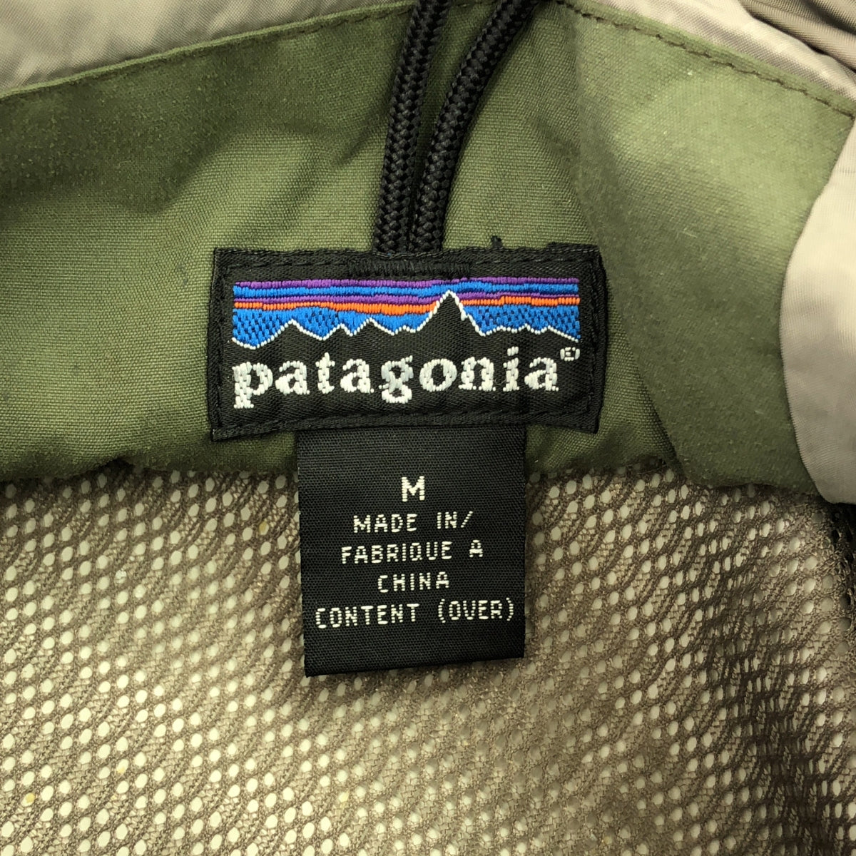 Patagonia / 파타고니아 | STORM JACKET 스톰 재킷 | M | 카키 | 남성