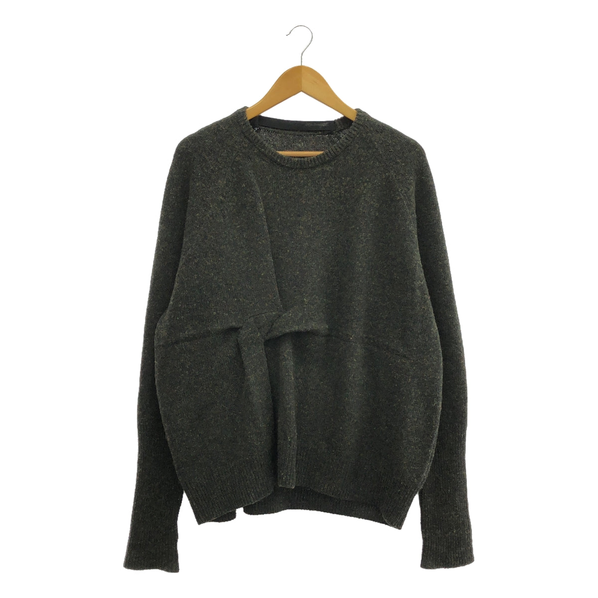 【美品】 MARINA YEE / マリナイー | 2022AW | MY Knit 2 - Origami Knit オリガミ ニット | M | オリーブ | メンズ
