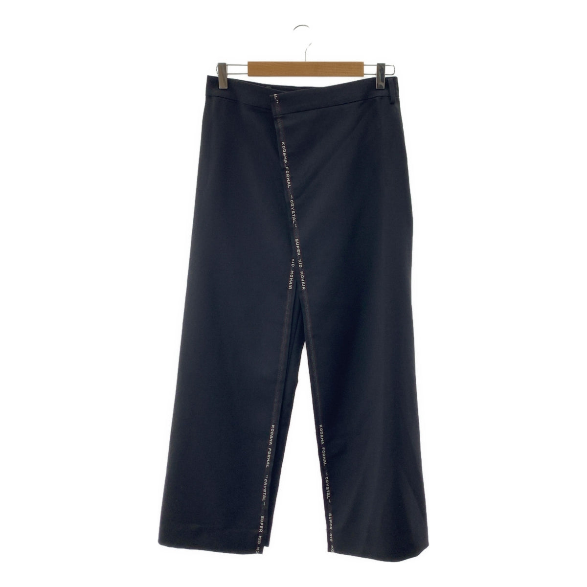 JUNYA WATANABE COMME des GARCONS / ジュンヤワタナベ | 2023SS | KODAMA FORMAL / 変形 ロゴ オーバー ワイド パンツ | S | レディース