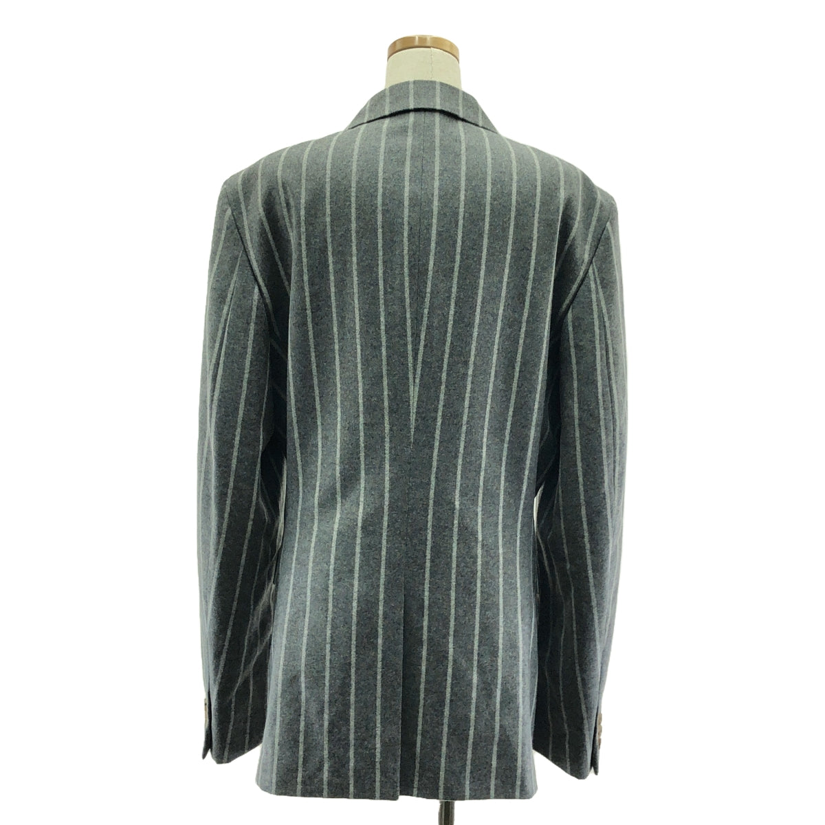 【미품】 COMME des GARCONS HOMME PLUS / 콤데 갤슨 옴프뤼스 | 2024AW | 울 테일러드 오버 재킷 / 총 안감 | L | 그레이 | 남성