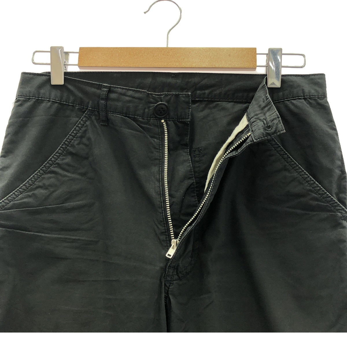 COMME des GARCONS HOMME PLUS / コムデギャルソンオムプリュス | コットン パンツ | SS | ブラック | メンズ