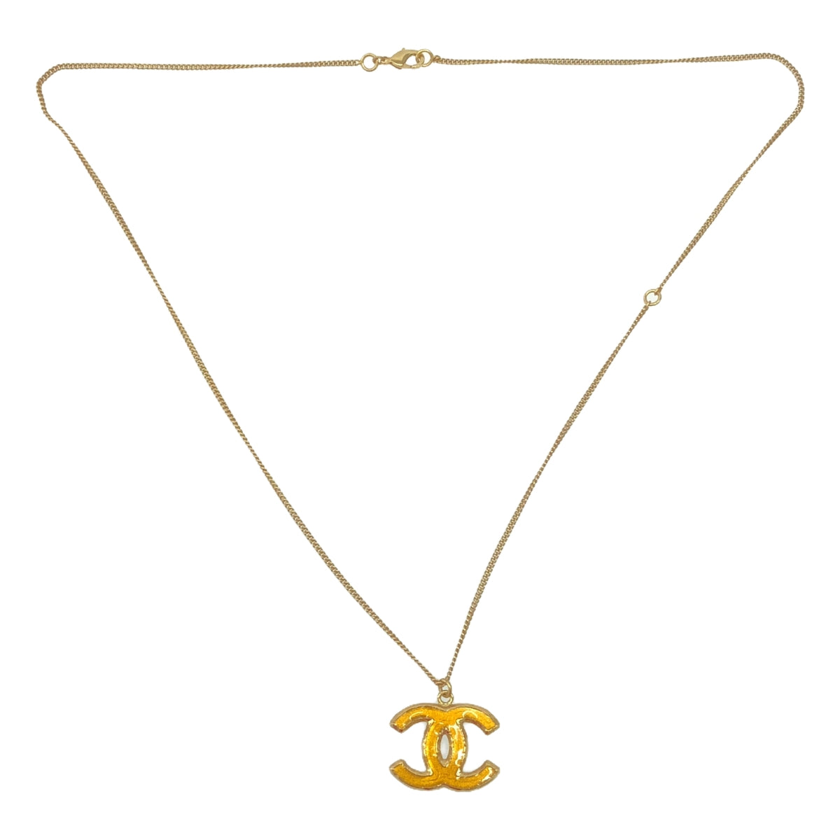 CHANEL / シャネル | ココマーク チェーン ネックレス | ゴールド | レディース