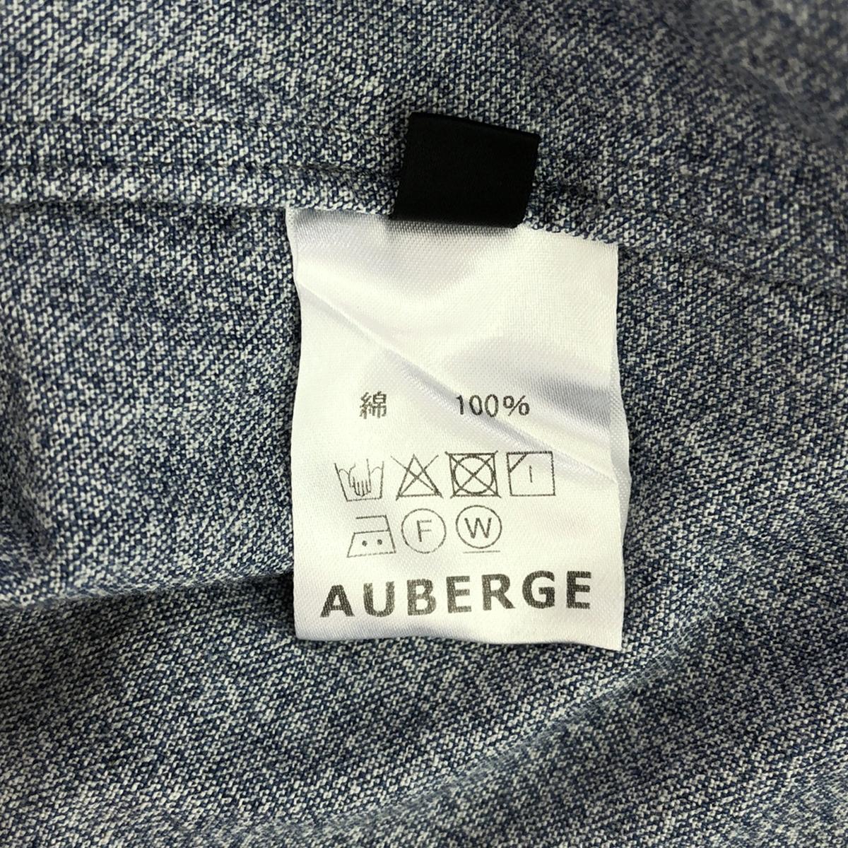 AUBERGE / オーベルジュ | SERGE C/L セルジュシャツ | 38 | ブルー | メンズ