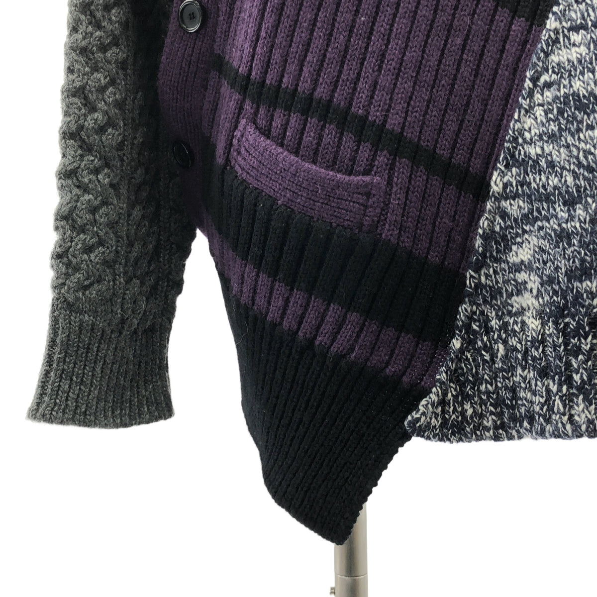 kolor / カラー | 2019AW | ボリューム ミックスウール ニット | 3 | メンズ