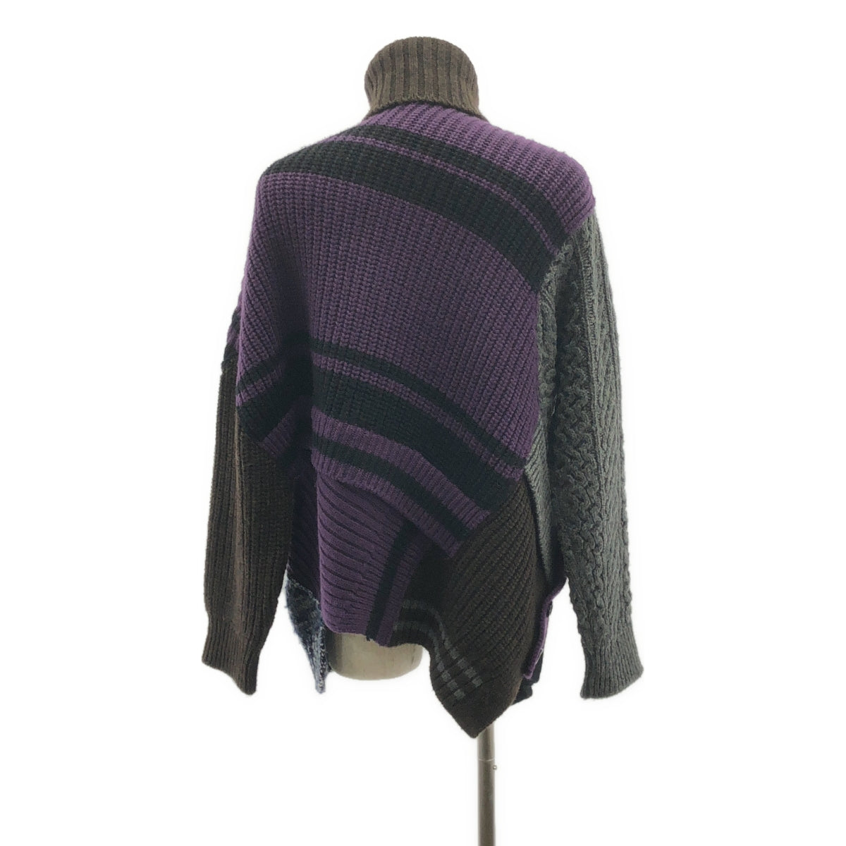 kolor / カラー | 2019AW | ボリューム ミックスウール ニット | 3 | メンズ