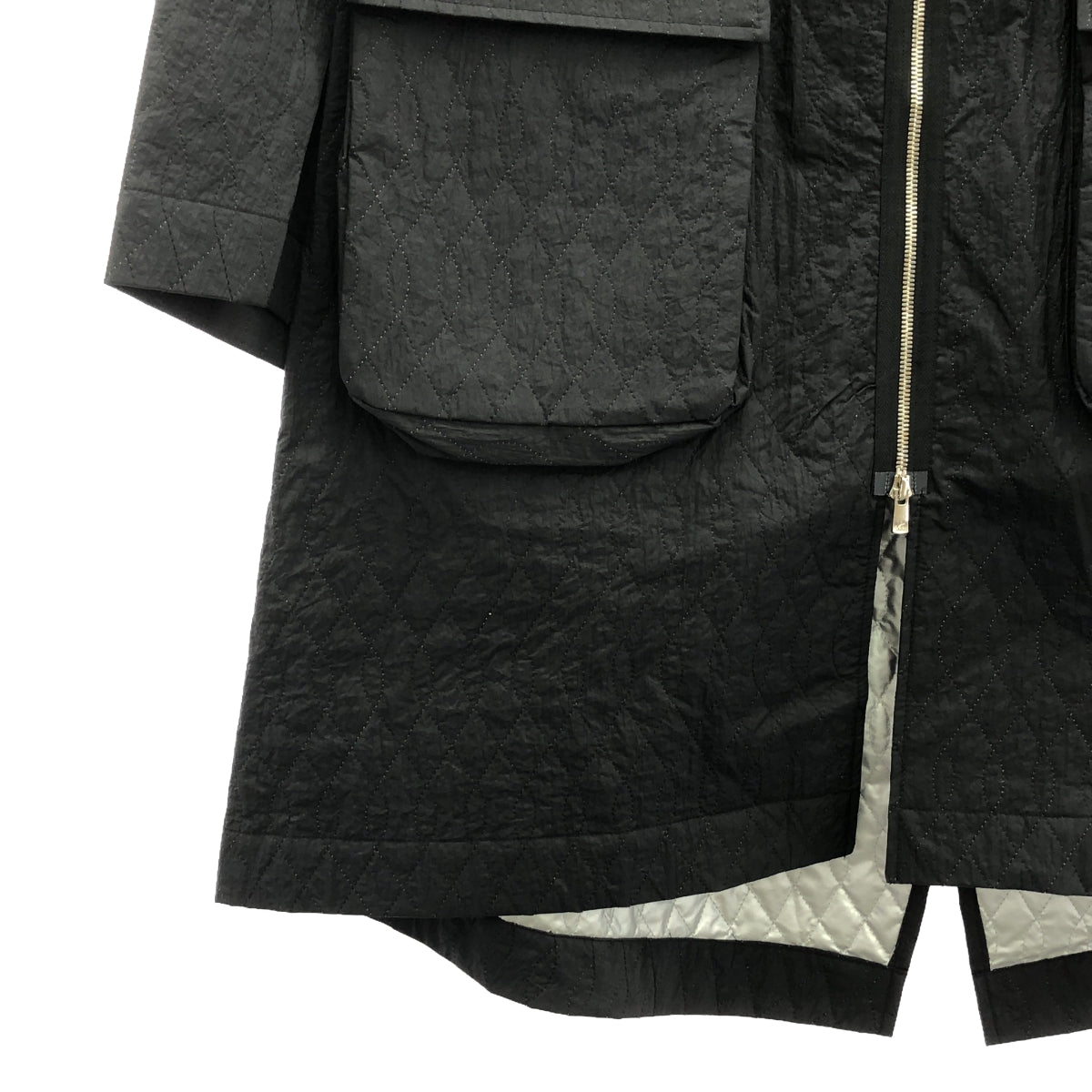 【新品】 prasthana / プラスターナ | quilting field coat | S | ブラック | メンズ