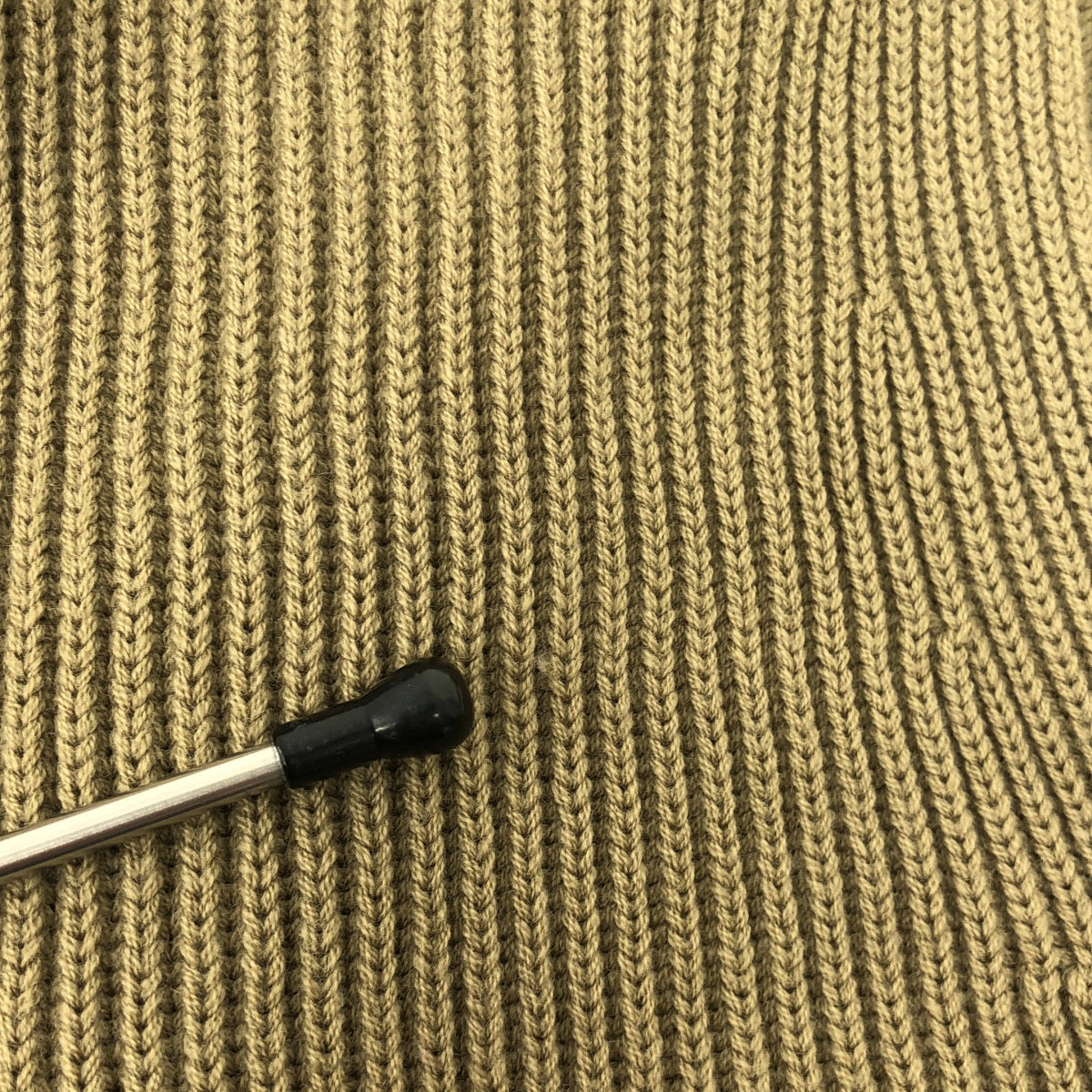 AURALEE / オーラリー | SUPER FINE WOOL RIB KNIT V NECK P/O リブ ニット | 1 | レディース