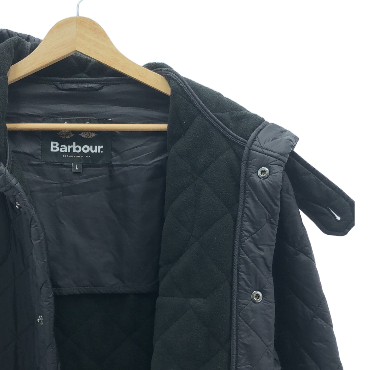 Barbour / Barbour | Heritage + / Heritage Plus Quilted Hooded Coat | L | Men's