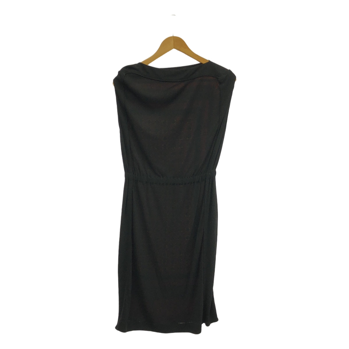 VIONNET / ヴィオネ | 総柄 ボートネック ドレス ワンピース | 38 | レディース