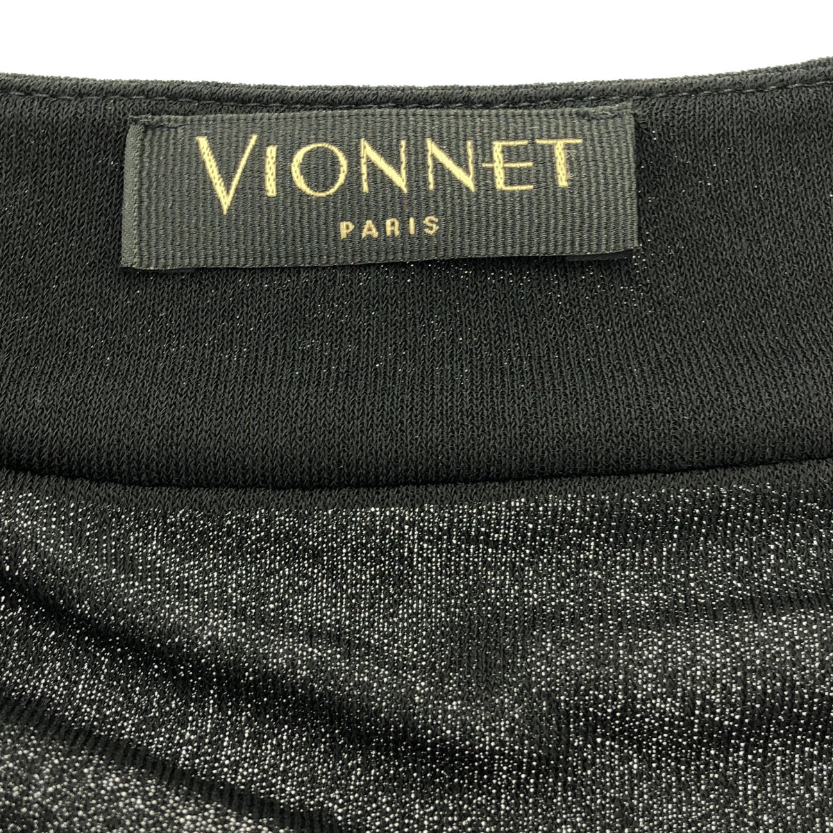 VIONNET / ヴィオネ | 総柄 ボートネック ドレス ワンピース | 38 | レディース