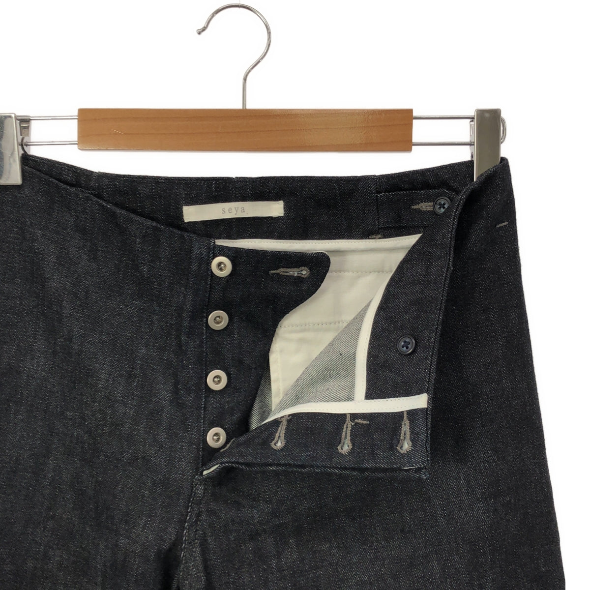 seya. / SEYA | TOFU JEANS / Double adjuster denim pants | 3 | Men's
