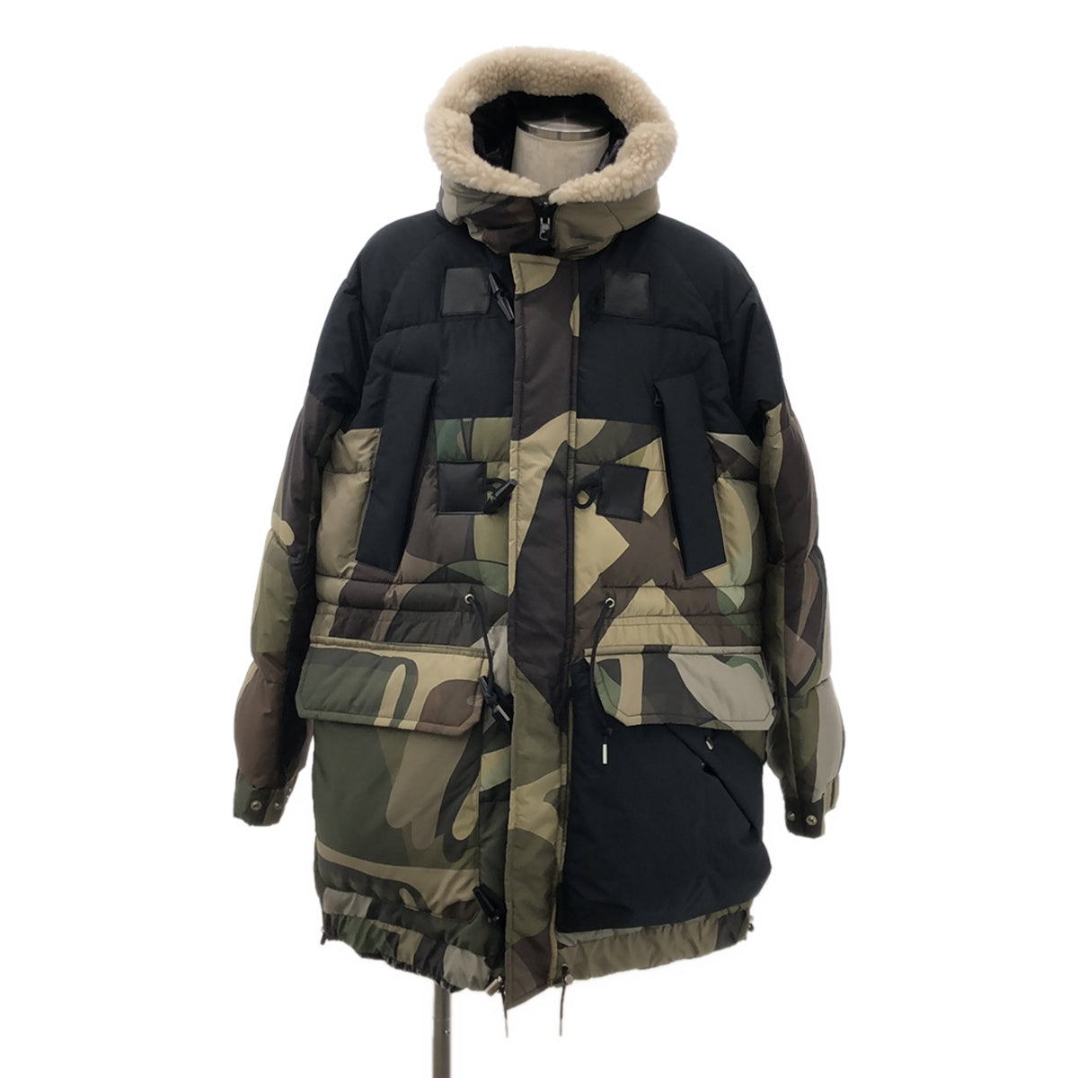 sacai / サカイ | 2021AW | × KAWS / カウズ Padded Blouson Camo / アーミーパテッド オーバ – KLD