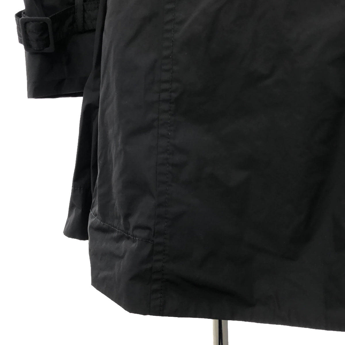 WEEKEND MAX MARA / ウィークエンドマックスマーラ | ベルテッド トレンチコート | 42 | ブラック | レディース