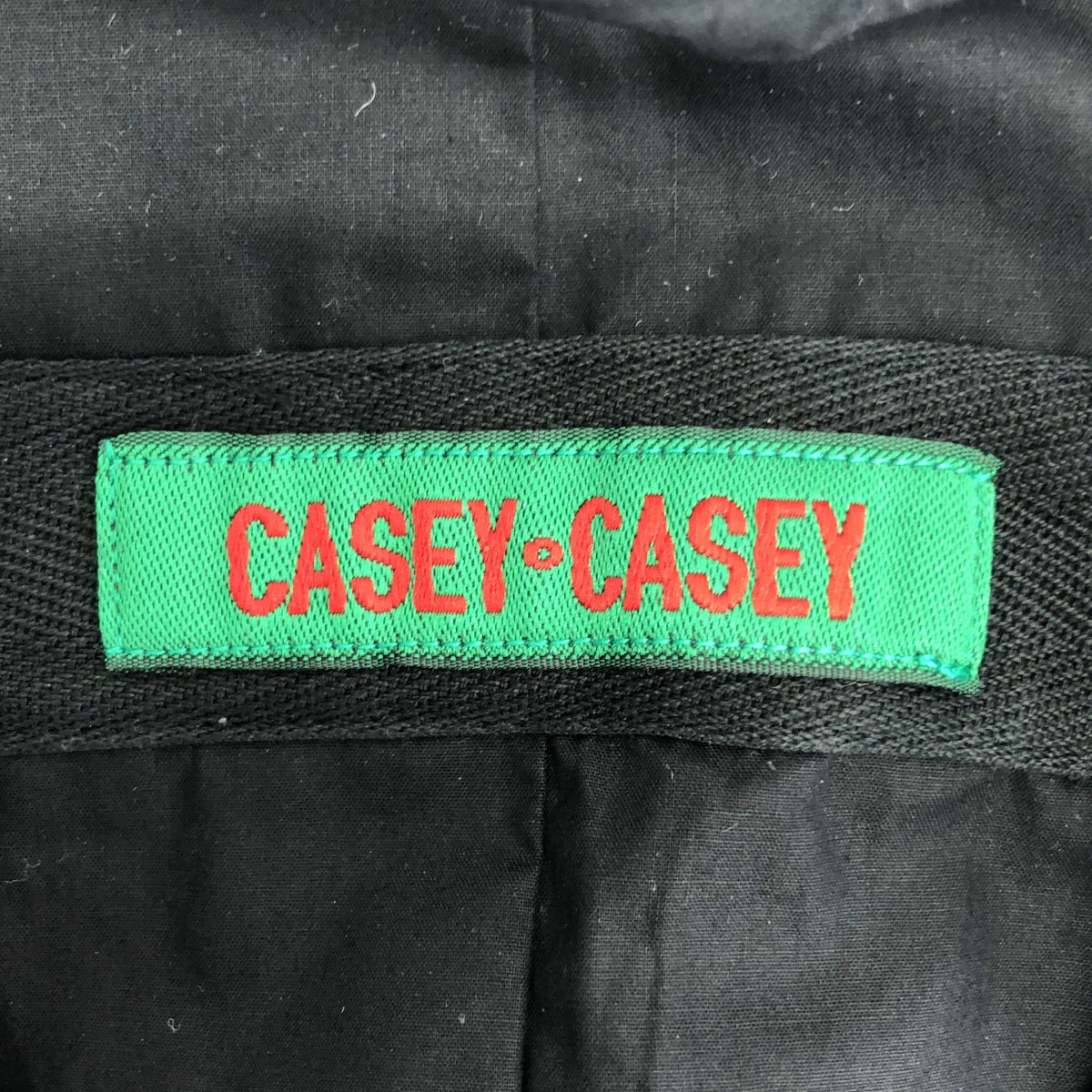 CASEY CASEY / 케이시 케이시 | PUD JACKET 페이퍼 크로스 더블 페이스 코튼 재킷 | S | 남성