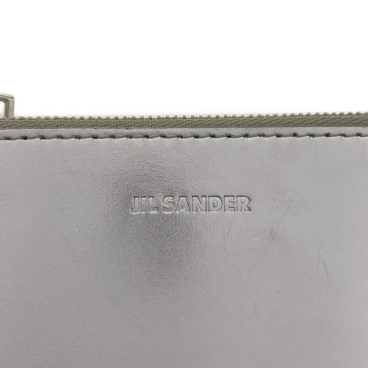 【신품】 JIL SANDER / 질 썬더 | Multi Pouch Keyring 파우치 | 실버
