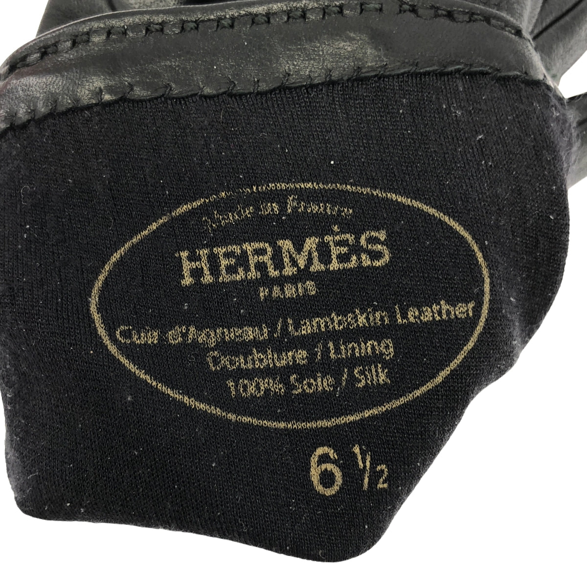 HERMES / Hermes | Chevre Leather Gloves | 6.5 | Others