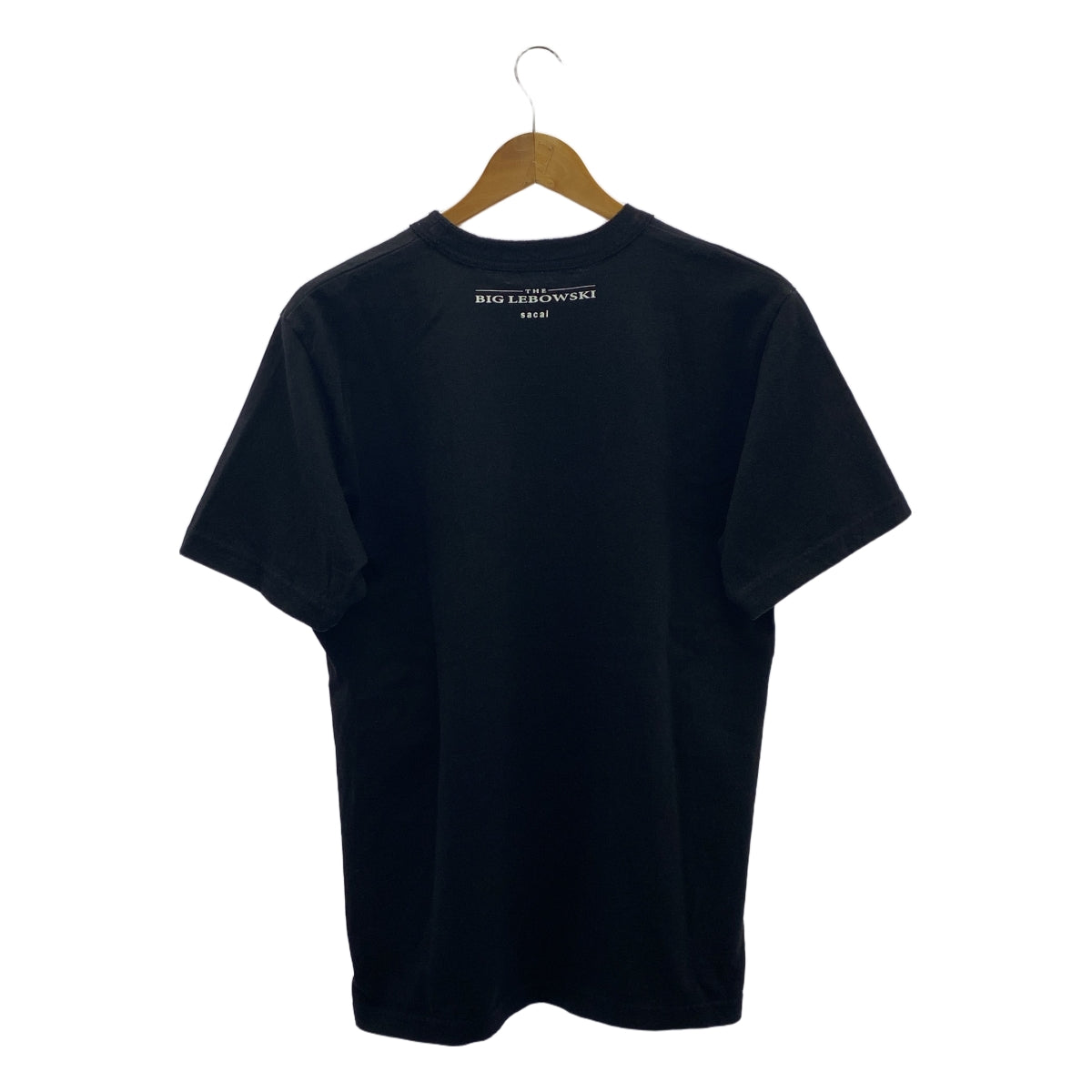 sacai / サカイ | 2020SS | The Big Lebowski / ロゴ クルーネック Tシャツ カットソー | 3 | ブラック | メンズ