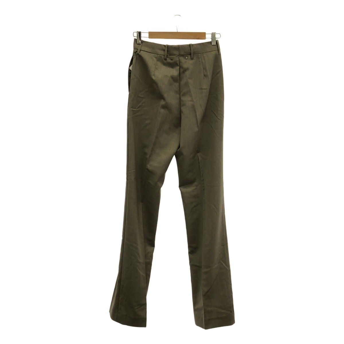 【美品】 MUSE de Deuxieme Classe / ミューズドゥーズィーエムクラス | 2024AW | 【 GOLDEN GOOSE / ゴールデングース 】LIGHT WOOL RELAXED / スラックス パンツ | 38 | ベージュ | レディース