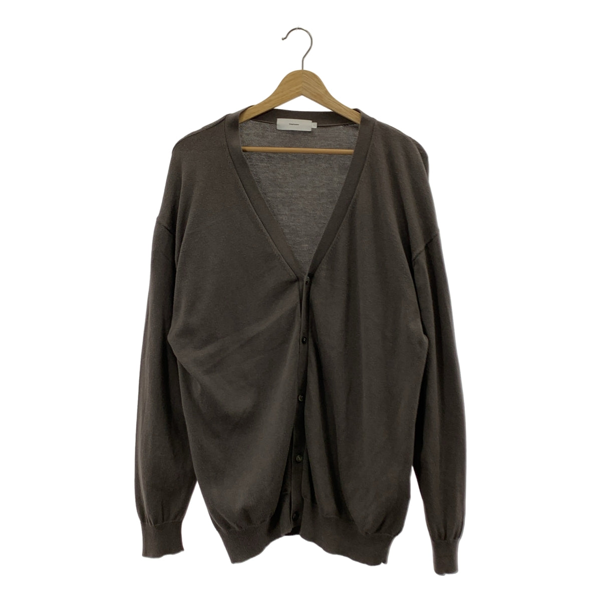 Graphpaper / グラフペーパー | Suvin Cardigan コットン Vネック