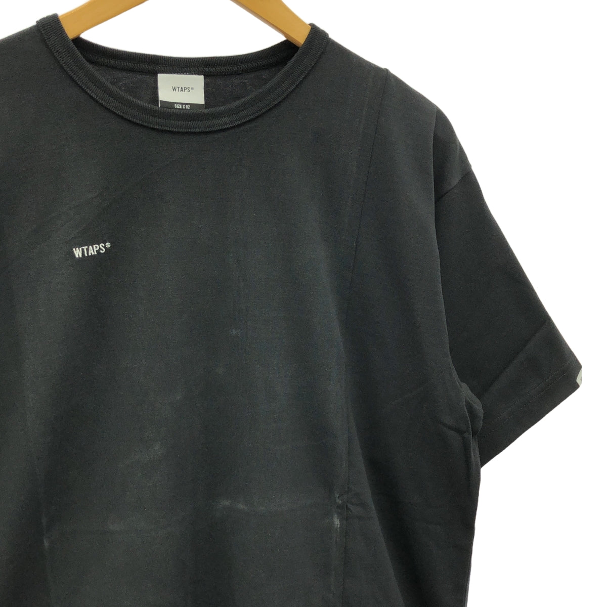 【美品】  WTAPS / ダブルタップス | × NEIGHBORHOOD / ネイバーフッド RIPPER SS TEE / ボーン リッパー Tシャツ カットソー | 02 | black | メンズ