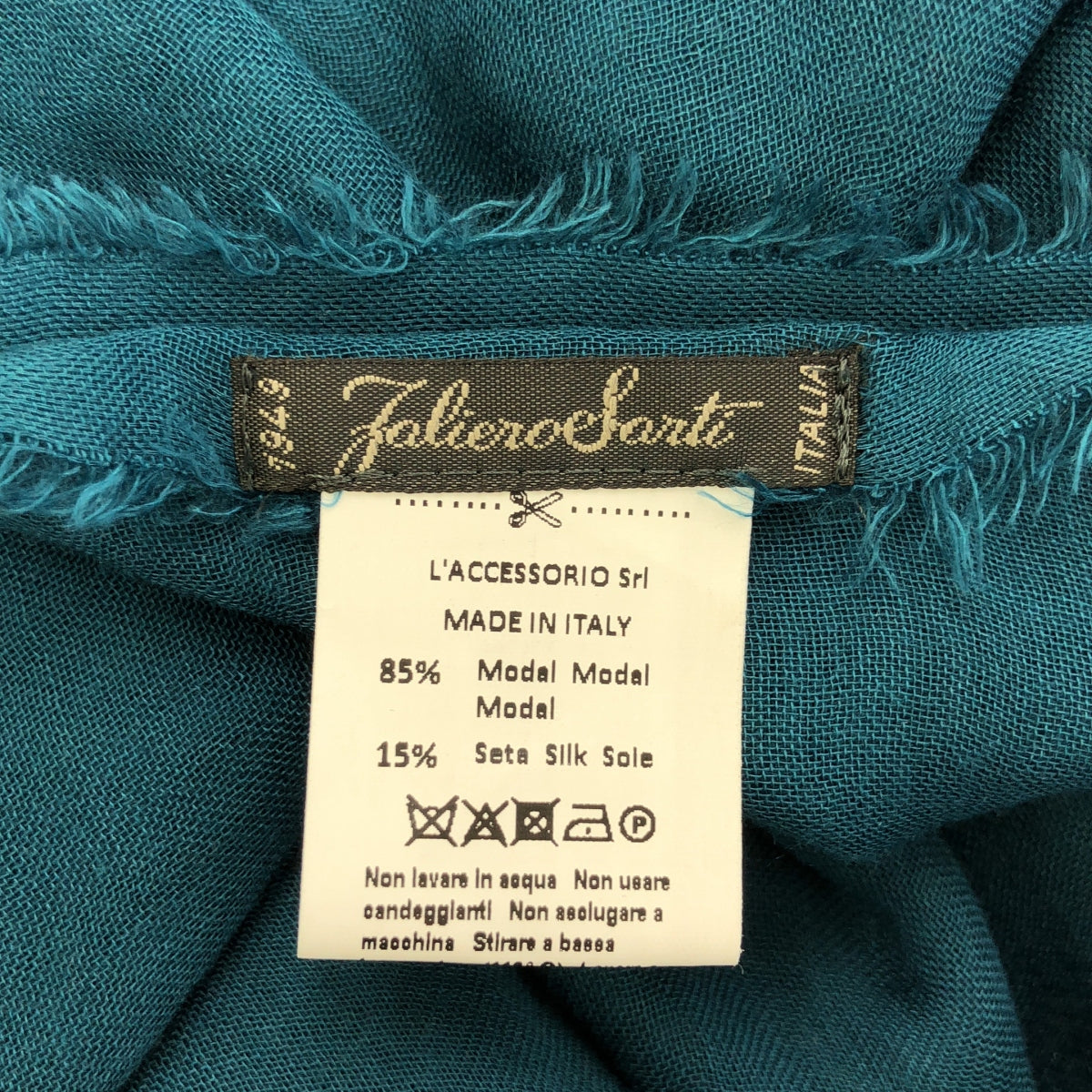 FALIERO SARTI / ファリエロサルティ | モダール シルク フリンジストール |