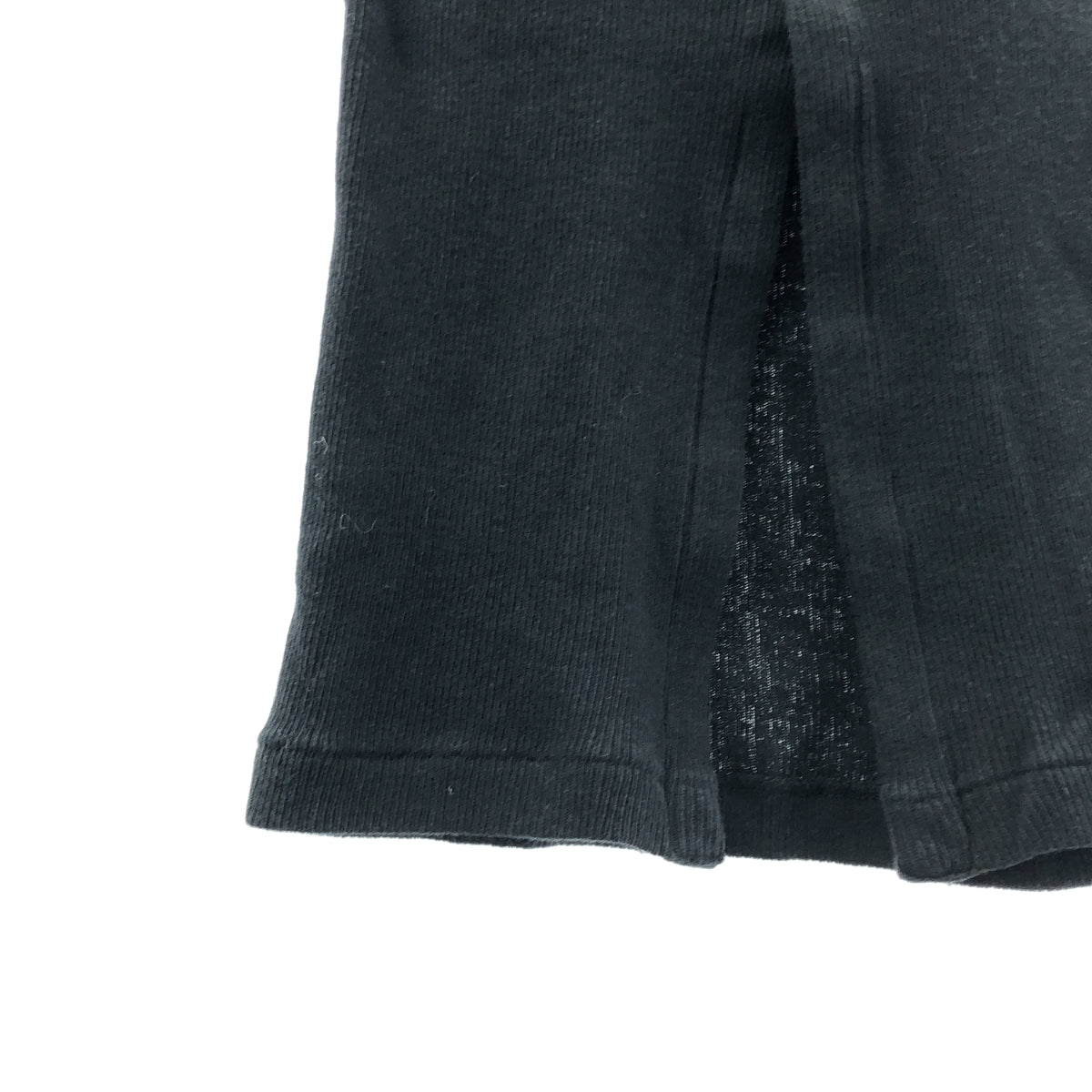 【미품】 AURALEE / 오라리 | 2025SS | ORGANIC SOFT RIB TANK TOP / 리브 탱크 탑 컷소우 | 2 | black |