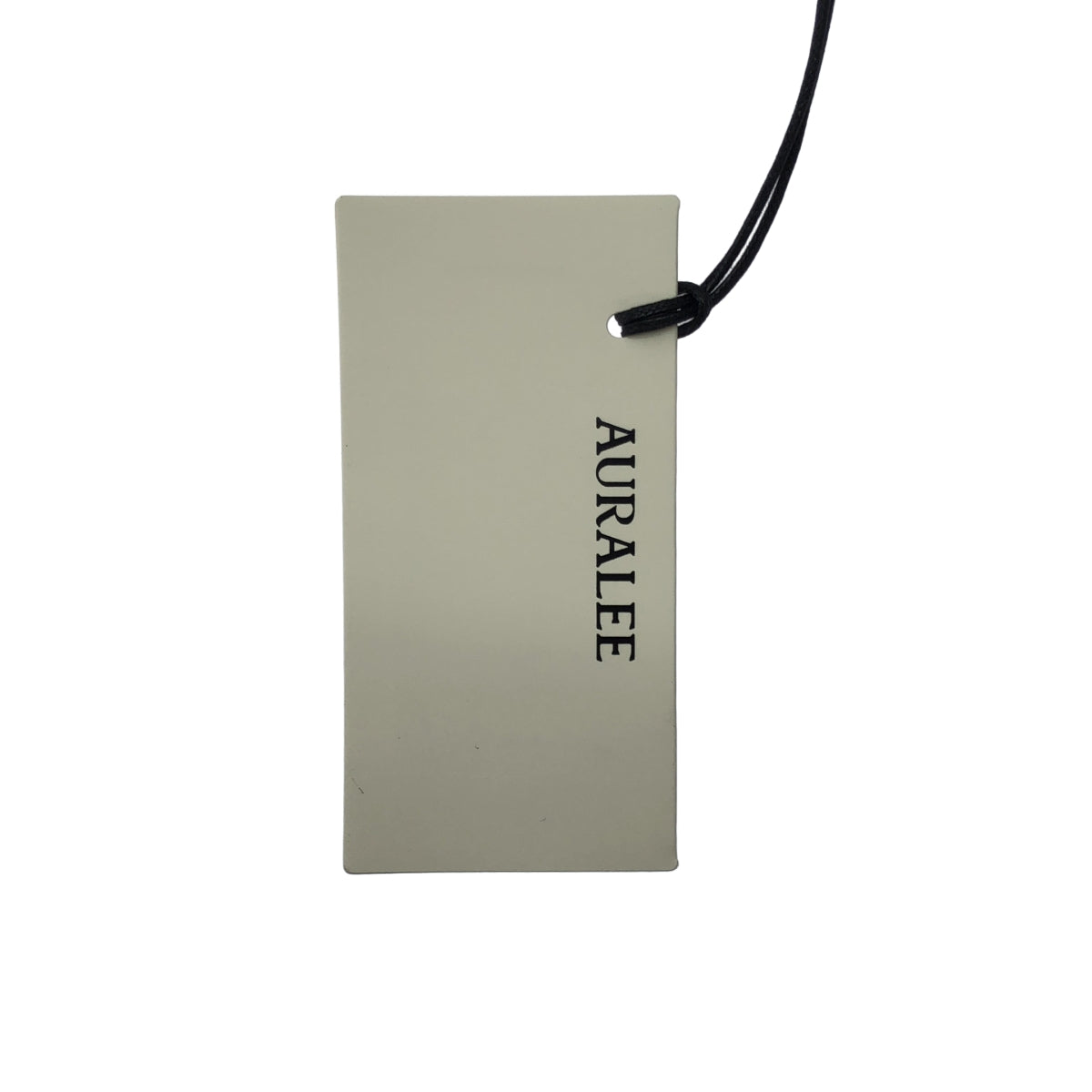 【미품】 AURALEE / 오라리 | 2025SS | ORGANIC SOFT RIB TANK TOP / 리브 탱크 탑 컷소우 | 2 | black |