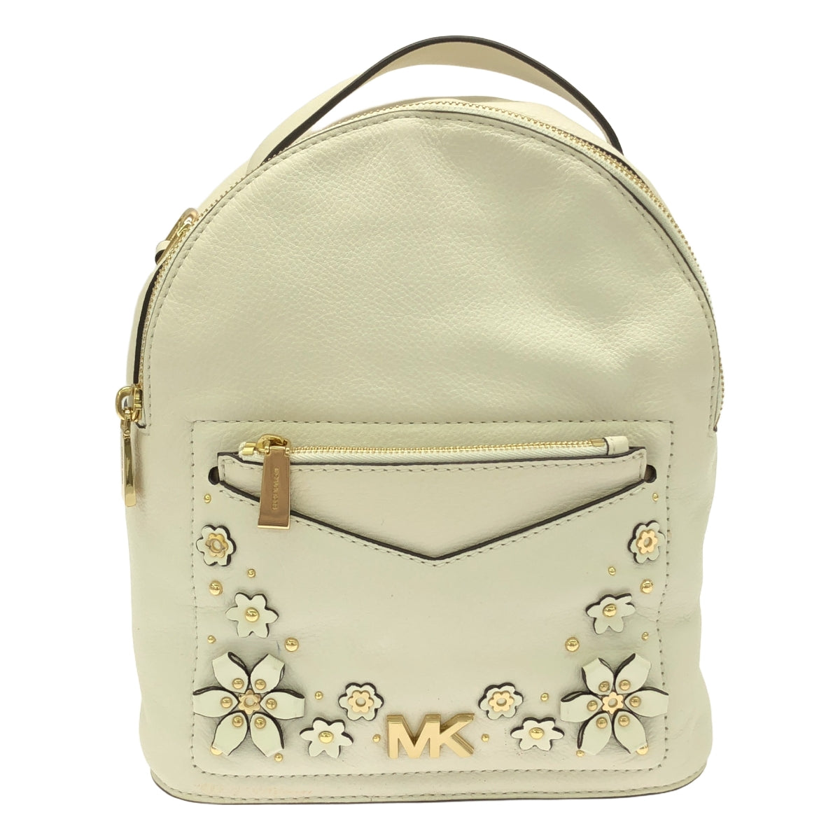 MICHAEL KORS / マイケルコース | フラワー デザイン ミニリュック バックパック | ホワイト | レディース