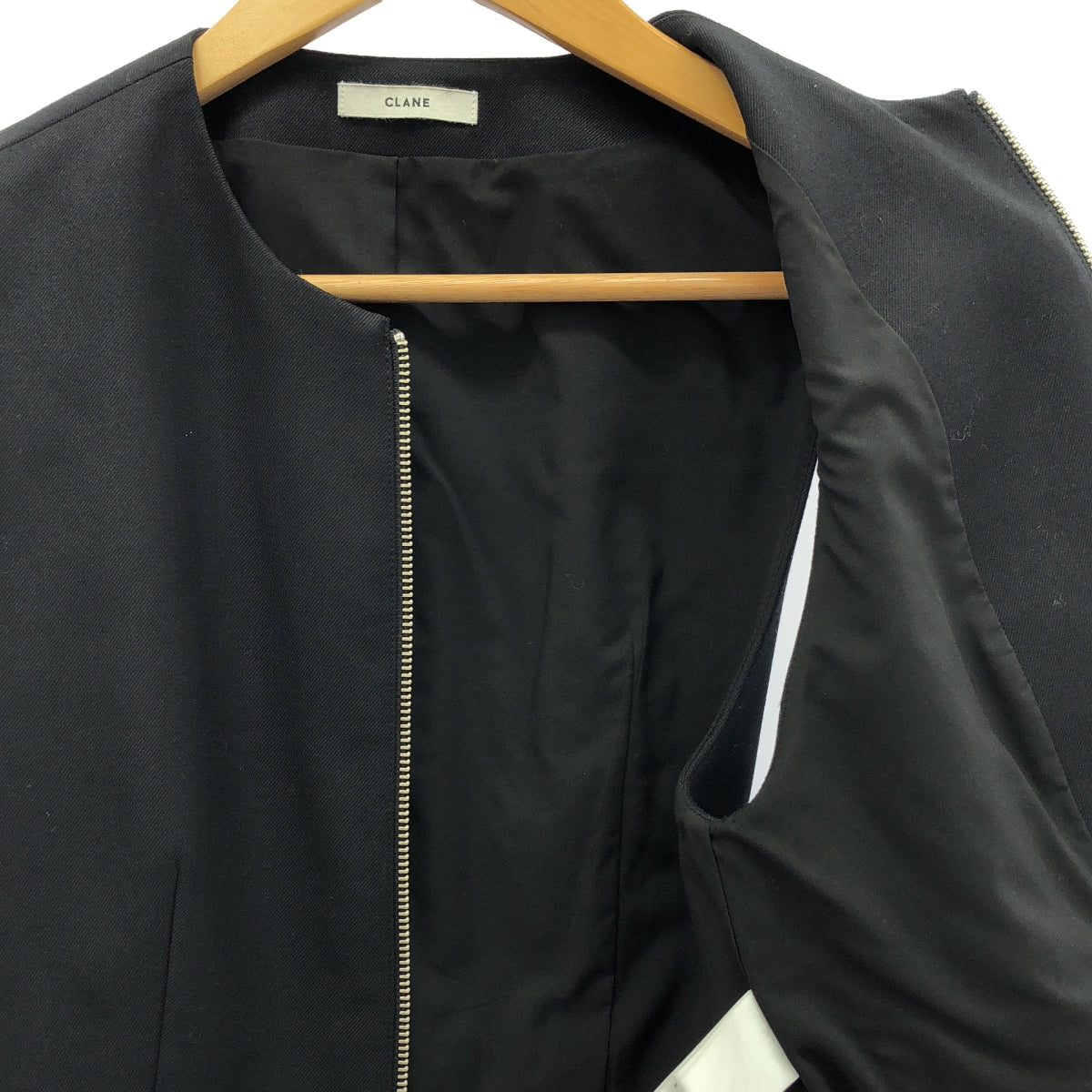 CLANE / クラネ | 3WAY ZIP SET ONEPIECE / セットアップ スリーウェイ ジップ ワンピース | 2 | レディース