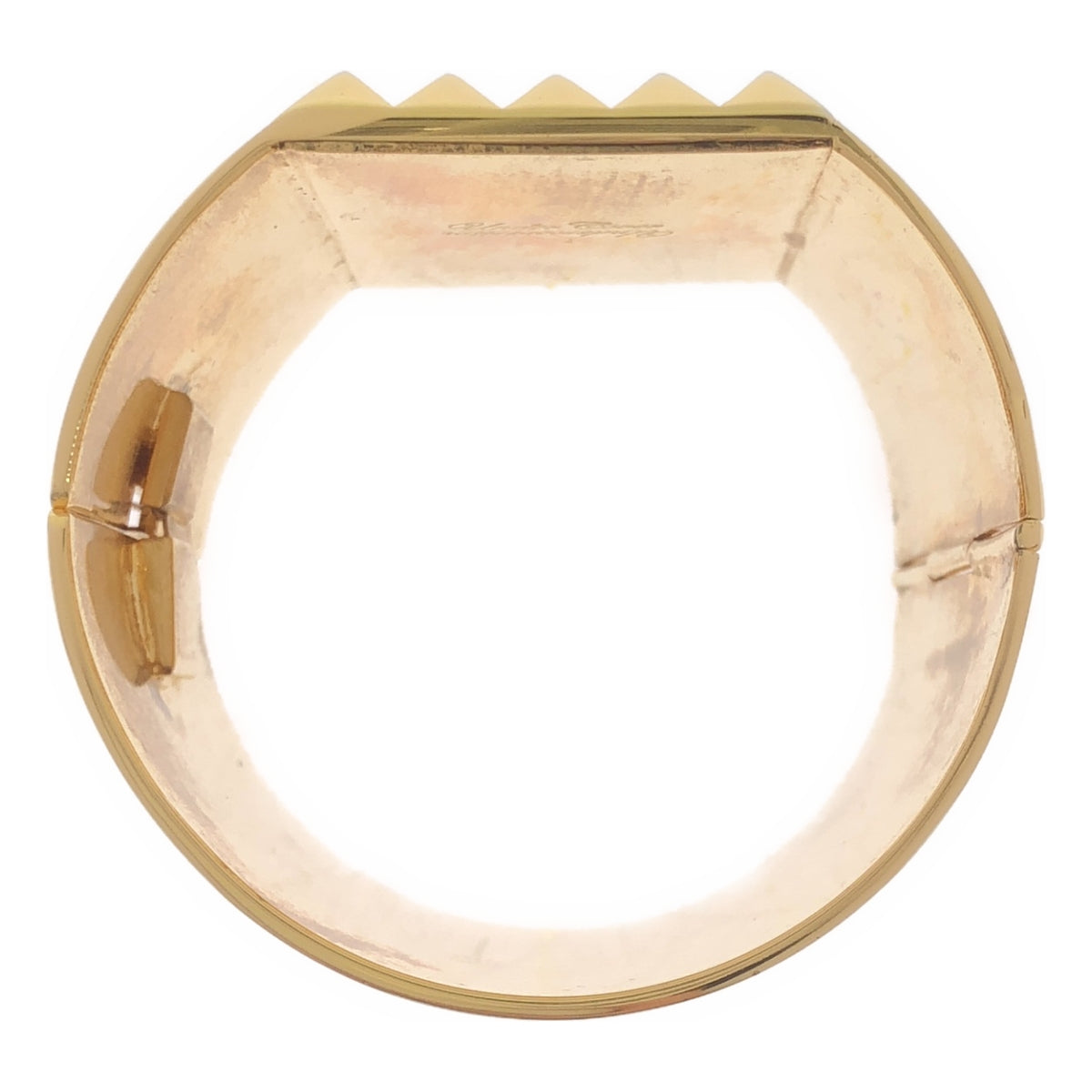 UNDERCOVERISM / アンダーカバイズム | BIG HUNDCUFF BRACELET ブレスレット | F | ゴールド | レディース