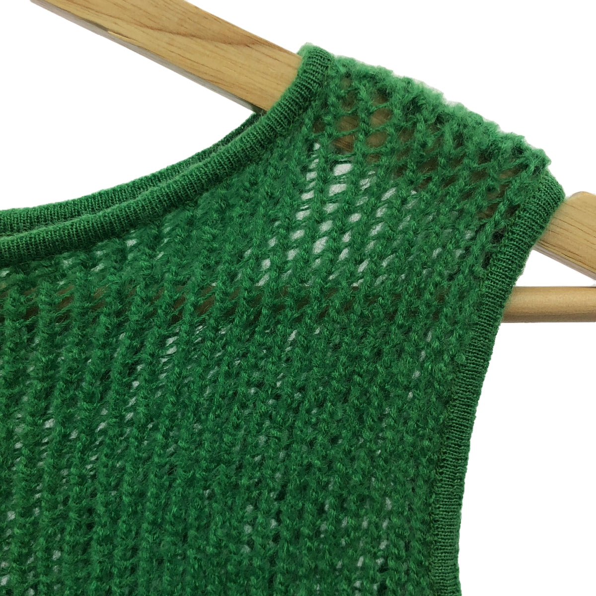 AURALEE / オーラリー | MOHAIR WOOL MESH KNIT OP ワンピース | 0 | グリーン | レディース