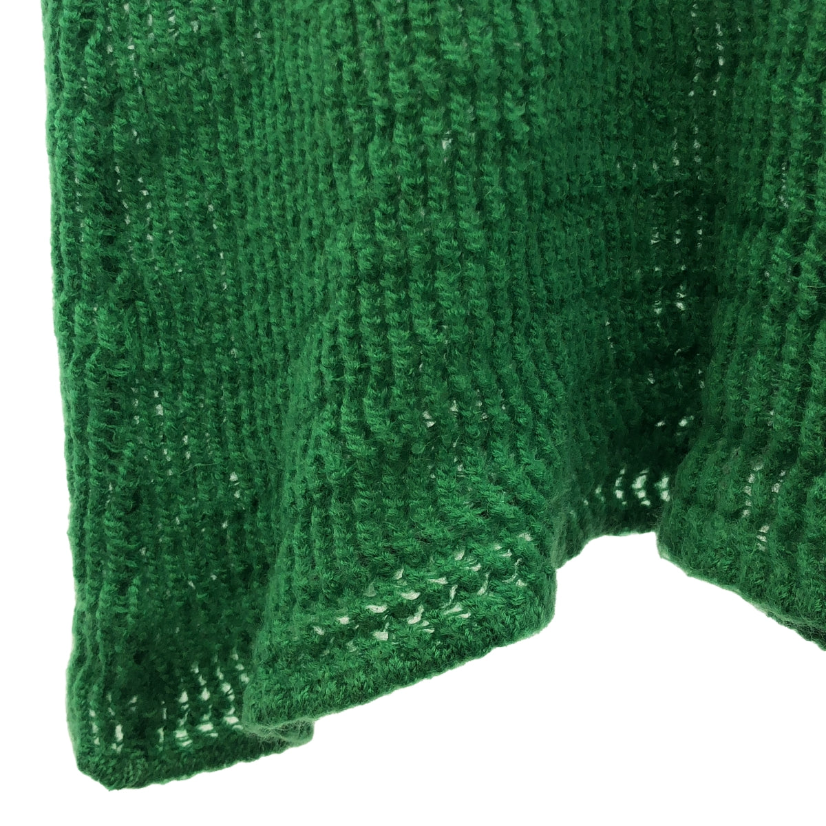 AURALEE / オーラリー | MOHAIR WOOL MESH KNIT OP ワンピース | 0 | グリーン | レディース