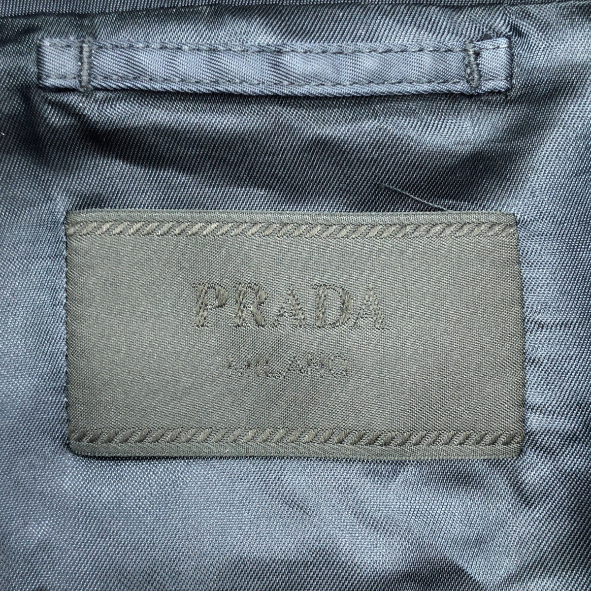 PRADA / 프라다 | 나일론 더블 브레스트 트렌치 코트 | 46 | 남성