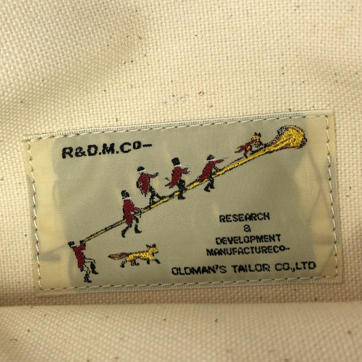 R&D.M.Co / Old Man's Tailor | 羊毛格紋 MARCHE 包 | F | 女款