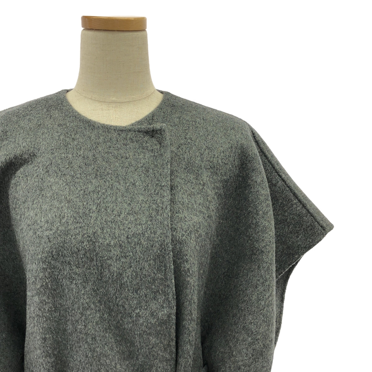 【美品】 cygne / シーニュ | ジレコート Suzanne | F | グレー | レディース