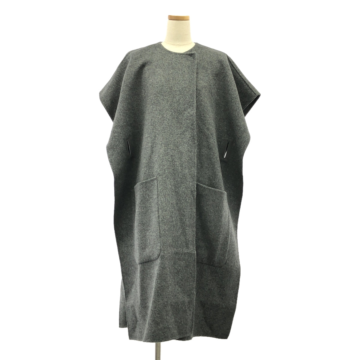【美品】 cygne / シーニュ | ジレコート Suzanne | F | グレー | レディース
