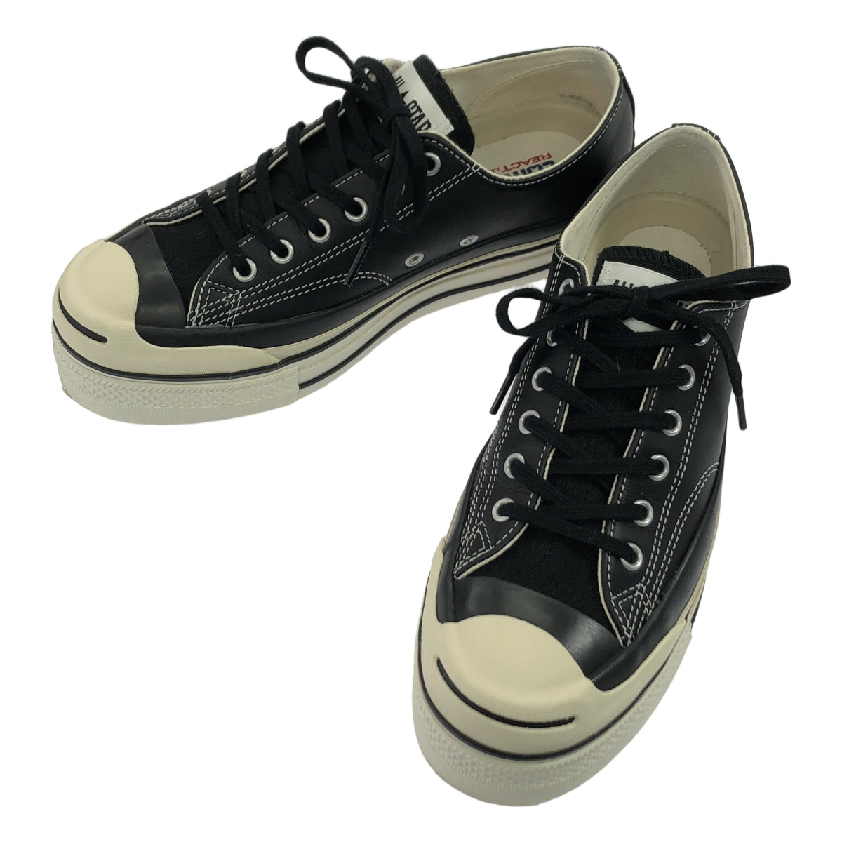 CONVERSE / 컨버스 | × doublet 더블릿 JACK PURCELL ALL STAR 잭 퍼셀 올스타 스니커즈 | 25.5cm | 블랙 | 남성