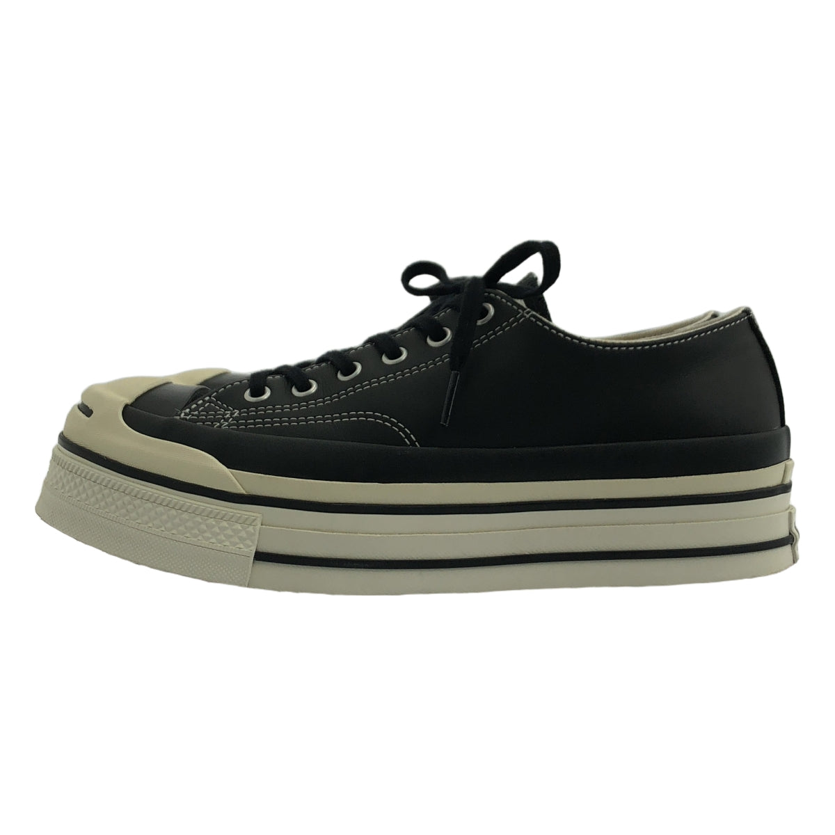 CONVERSE / 컨버스 | × doublet 더블릿 JACK PURCELL ALL STAR 잭 퍼셀 올스타 스니커즈 | 25.5cm | 블랙 | 남성