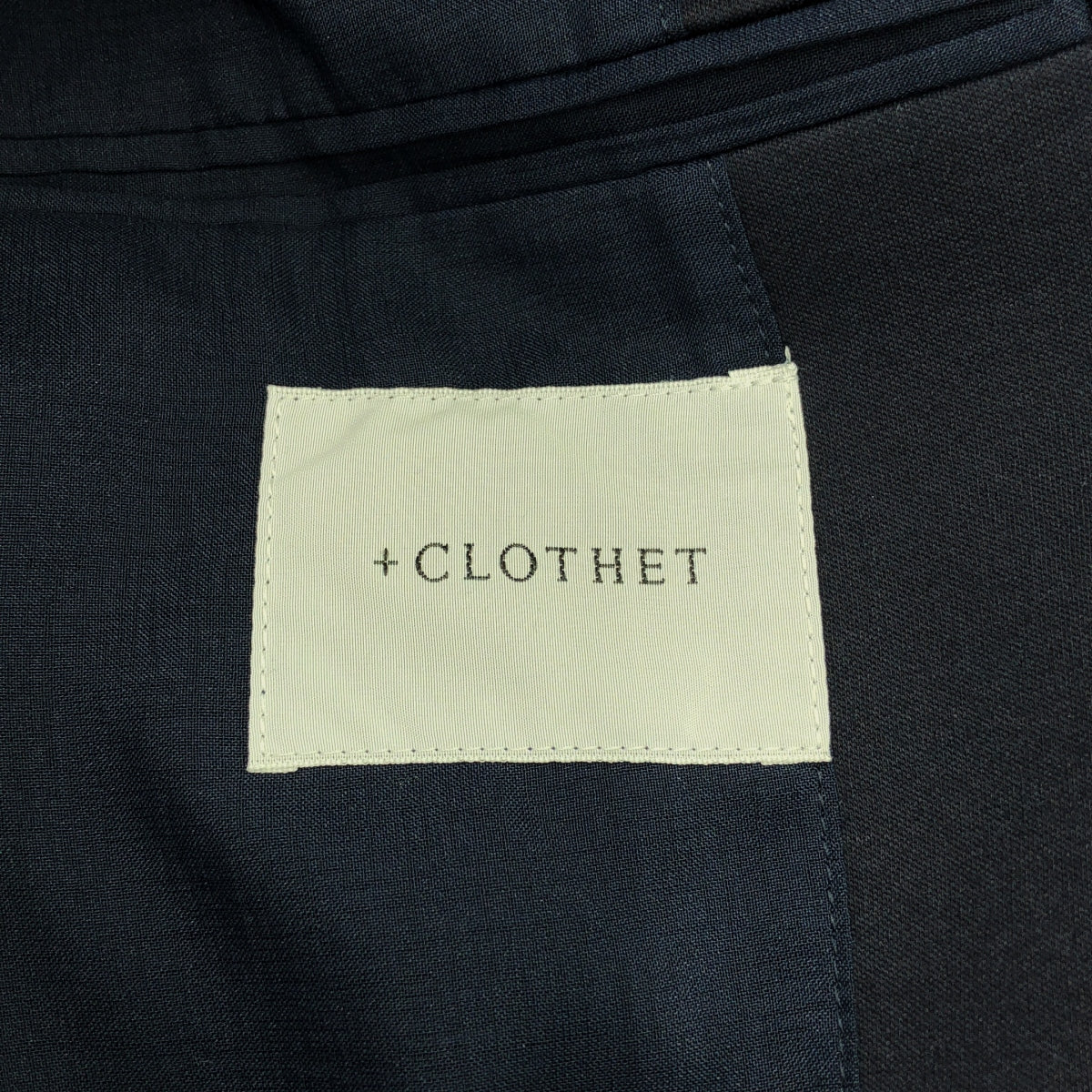 +CLOTHET / Cross Closet | 2B Single Breasted Tailored Jacket | 3 | Navy | Men's