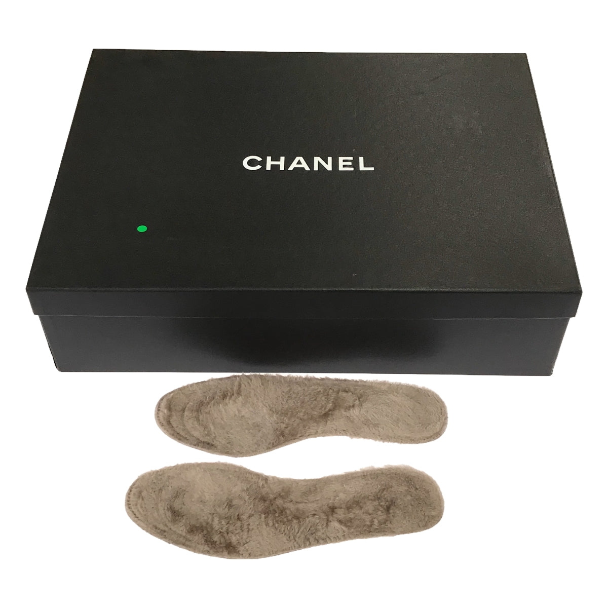 CHANEL | Tweed wool chain sole boots | 39C | Black | Women's