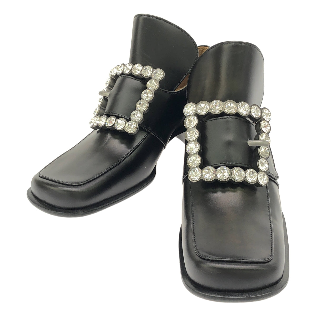 MARC JACOBS | Calf leather bejeweled pumps | 36 1/2 | Women's